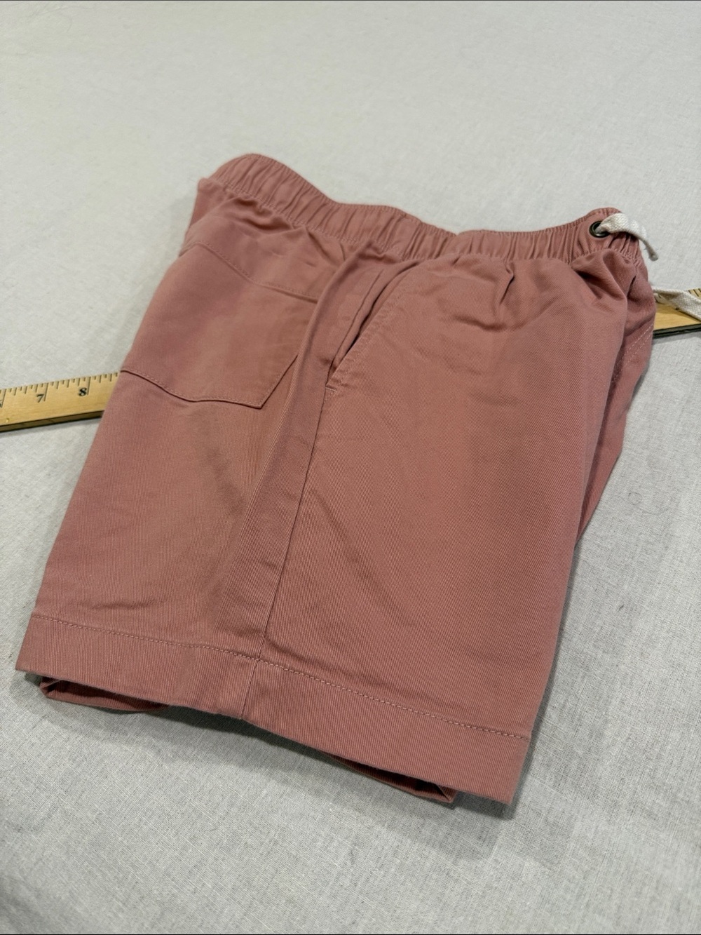 Crewcuts boys Elastic Drawstring Shorts in Dusty Rose size 10